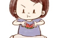 爆料吃瓜搞笑插画图片